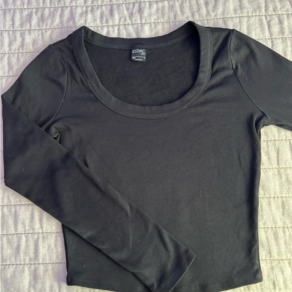 Pacsun scoopneck long sleeve shirt